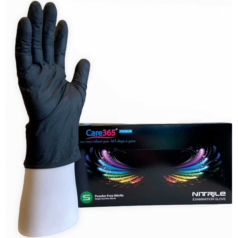 Рукавички оглядові нітрилові нестерильні TM Care 365